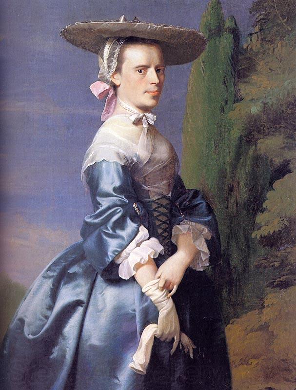 John Singleton Copley Mrs Nathaniel Allen France oil painting art